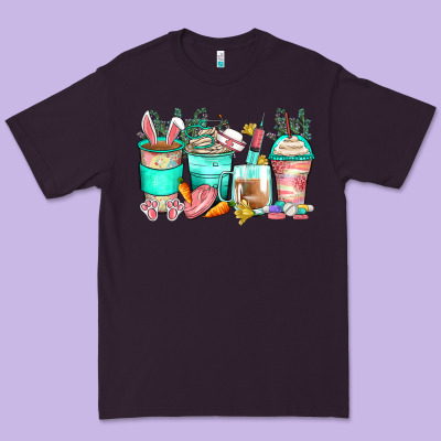 Easter Nurse Coffee Cups Premium Tee Designed By Zillion Design Studio