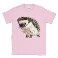 Bubblegum Pink Hedgehog Illustrations Classic Tee - LillyAllenDesigns