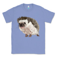 Colony Blue Hedgehog Illustrations Classic Tee - LillyAllenDesigns
