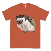 Copper Hedgehog Illustrations Classic Tee - LillyAllenDesigns