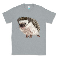 Heather Grey Hedgehog Illustrations Classic Tee - LillyAllenDesigns