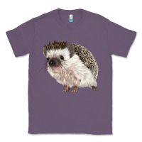Lavender Hedgehog Illustrations Classic Tee - LillyAllenDesigns
