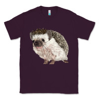 Plum Hedgehog Illustrations Classic Tee - LillyAllenDesigns