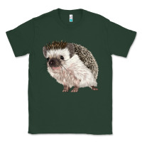 Sports Green Hedgehog Illustrations Classic Tee - LillyAllenDesigns