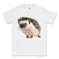 White Hedgehog Illustrations Classic Tee - LillyAllenDesigns