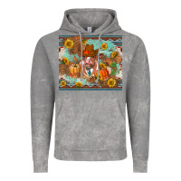 Cloud Rock Fall heifer cow Vintage Hoodie - RanaPortraitStore