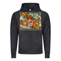 Vintage Arctic Fall heifer cow Vintage Hoodie - RanaPortraitStore