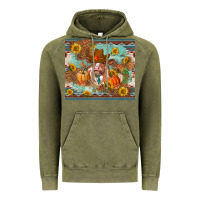 Vintage Olive Fall heifer cow Vintage Hoodie - RanaPortraitStore