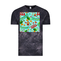 Cloud Black class of 2022 graduation seamless pattern Vintage Tee - BundleAndBundleShop