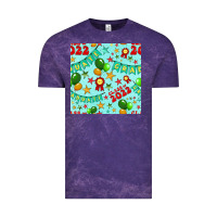 Cloud Purple class of 2022 graduation seamless pattern Vintage Tee - BundleAndBundleShop