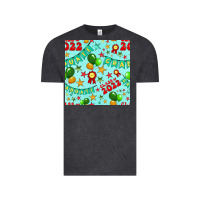 Vintage Black class of 2022 graduation seamless pattern Vintage Tee - BundleAndBundleShop