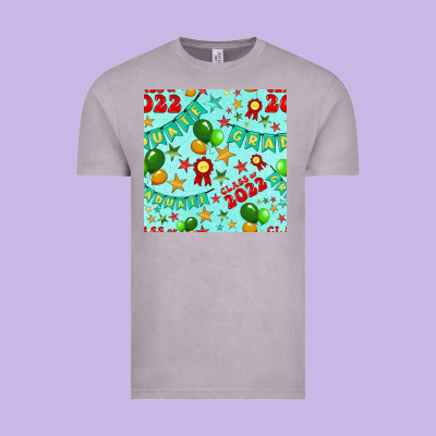 Class Of 2022 Graduation Seamless Pattern Vintage Tee Designed By Bundleandbundleshop