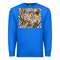 True Royal brown zebra Premium Sweatshirt - BarkalooDesign