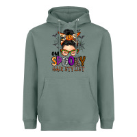 Sage one spooky hair stylist Heavyweight Hoodie - BarkalooDesign