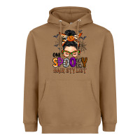 Toasted Coconut one spooky hair stylist Heavyweight Hoodie - BarkalooDesign
