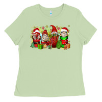 Matcha Christmas gnome coffee cups Ladies Tee - Zillion Design Studio