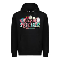 Black blessed teacher school Premium Hoodie - NancyCooperArtShop