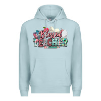 Blue Mist blessed teacher school Premium Hoodie - NancyCooperArtShop