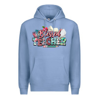 Colony Blue blessed teacher school Premium Hoodie - NancyCooperArtShop