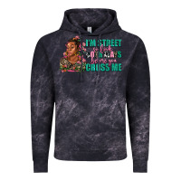 Cloud Black i am street so look both ways before you cross me Vintage Hoodie - AdoDesignShop