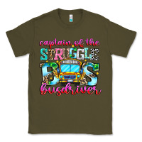 Army Green captain of the struggle bus bus Classic Tee - CowhideDigitalArt