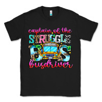 Black captain of the struggle bus bus Classic Tee - CowhideDigitalArt