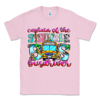 Bubblegum Pink captain of the struggle bus bus Classic Tee - CowhideDigitalArt