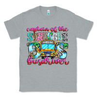 Heather Grey captain of the struggle bus bus Classic Tee - CowhideDigitalArt