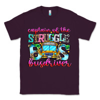 Plum captain of the struggle bus bus Classic Tee - CowhideDigitalArt