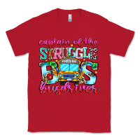 Red captain of the struggle bus bus Classic Tee - CowhideDigitalArt