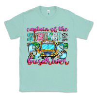 Seafoam captain of the struggle bus bus Classic Tee - CowhideDigitalArt