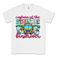 White captain of the struggle bus bus Classic Tee - CowhideDigitalArt