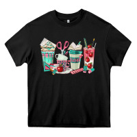 Black teacher coffee cups Heavy Core Tee - texasbilliewilder