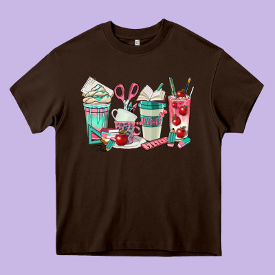 Heavy Core Tee teacher coffee cups
