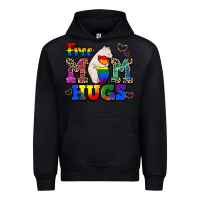 Black pride free mom hugs Urban Hoodie - CowGirlArtShop