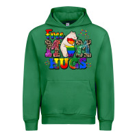 Emerald pride free mom hugs Urban Hoodie - CowGirlArtShop
