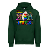 Forest Green pride free mom hugs Urban Hoodie - CowGirlArtShop