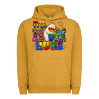 Pigment Peanut Butter pride free mom hugs Urban Hoodie - CowGirlArtShop