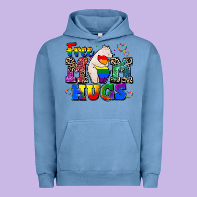 Pride Free Mom Hugs Urban Hoodie Designed By Cowgirlartshop