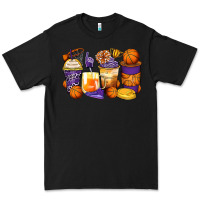 Black basketball coffee cups Premium Tee - Zillion Design Studio