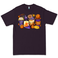 Plum basketball coffee cups Premium Tee - Zillion Design Studio