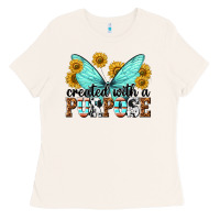 Bone created with a purpose Ladies Tee - texasbilliewilder