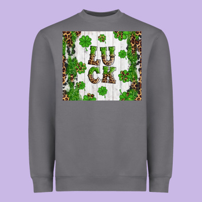Luck Heavyweight Sweatshirt Designed By Artiststas