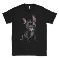 Black french bulldog Classic Tee - BarkalooDesign