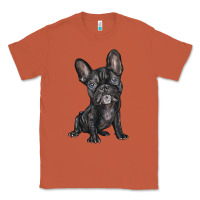 Copper french bulldog Classic Tee - BarkalooDesign