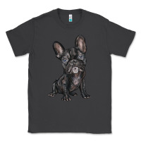 Smoke french bulldog Classic Tee - BarkalooDesign