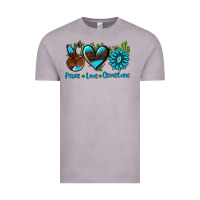 Peace Love  Gemstone Vintage Tee | Teevron