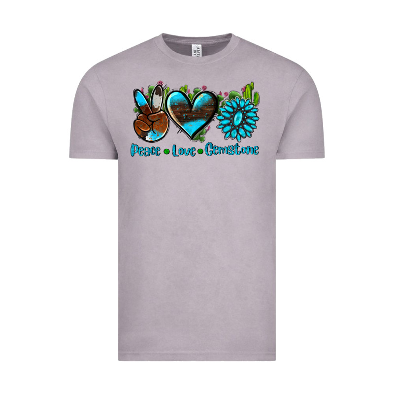 Peace Love  Gemstone Vintage Tee by AdoDesignShop | Teevron