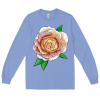 Colony Blue fun in the sun rose Long Sleeve Tee - LillyAllenDesigns