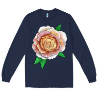 Navy fun in the sun rose Long Sleeve Tee - LillyAllenDesigns